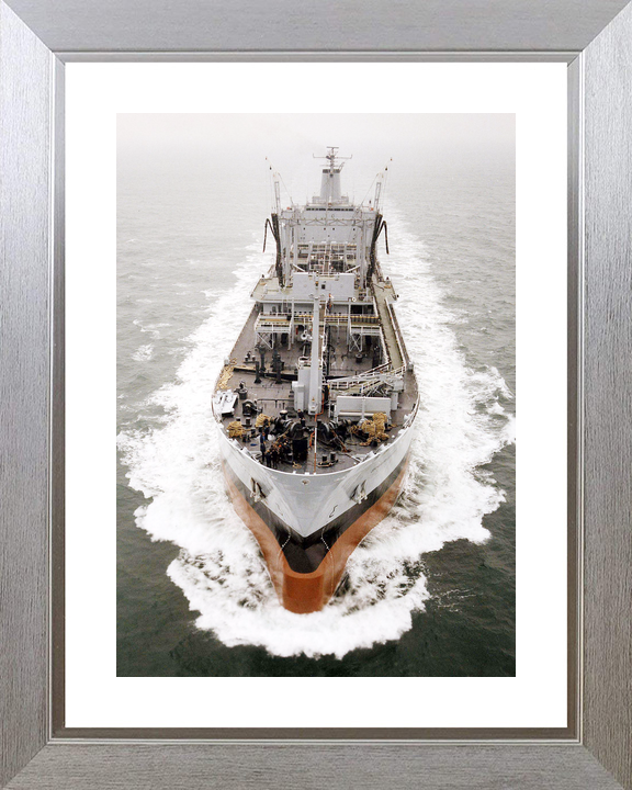 RFA Brambleleaf A81 Leaf Class Tanker High Bow View Photo Print - Posters, Prints, & Visual Artwork - by Hampshire Prints (image 6 of 9)
