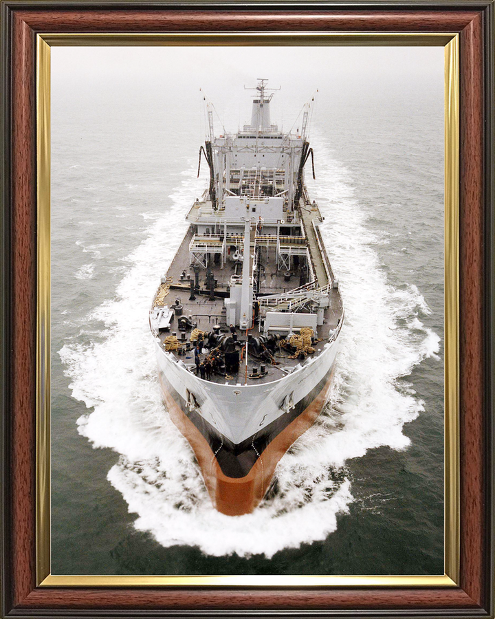 RFA Brambleleaf A81 Leaf Class Tanker High Bow View Photo Print - Posters, Prints, & Visual Artwork - by Hampshire Prints (image 9 of 9)