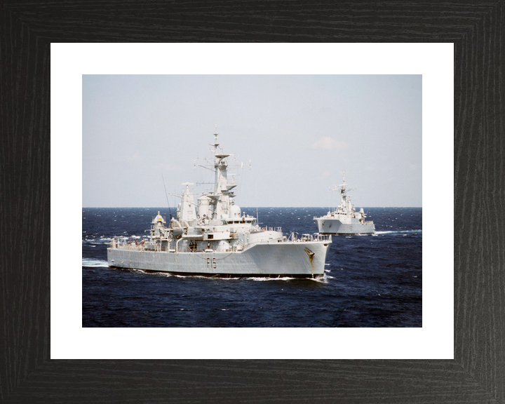 HMS Euryalus (F15) Royal Navy Leander Class Frigates and HMS Rothesay (F107)  Photo Print Wall Art Decor - Posters, Prints, & Visual Artwork - by Hampshire Prints (image 2 of 9)