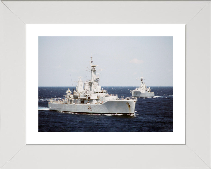 HMS Euryalus (F15) Royal Navy Leander Class Frigates and HMS Rothesay (F107)  Photo Print Wall Art Decor - Posters, Prints, & Visual Artwork - by Hampshire Prints (image 4 of 9)