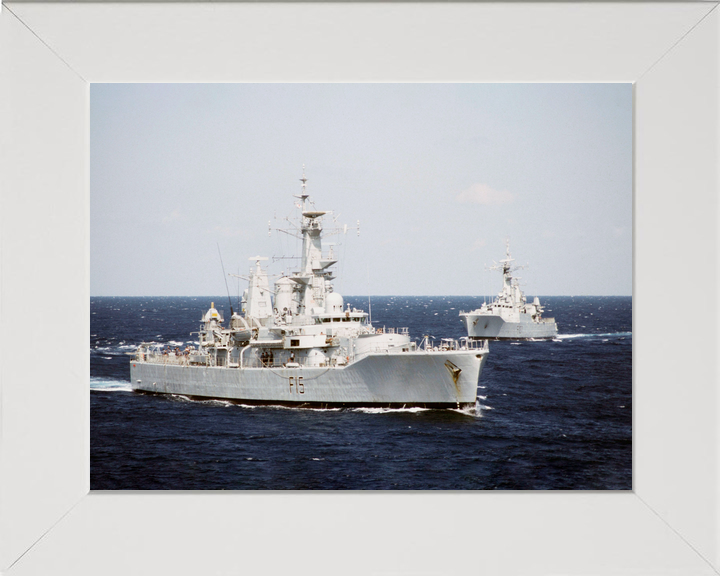 HMS Euryalus (F15) Royal Navy Leander Class Frigates and HMS Rothesay (F107)  Photo Print Wall Art Decor - Posters, Prints, & Visual Artwork - by Hampshire Prints (image 5 of 9)