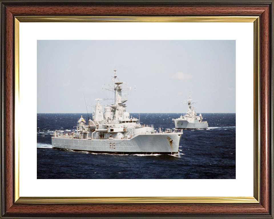HMS Euryalus (F15) Royal Navy Leander Class Frigates and HMS Rothesay (F107)  Photo Print Wall Art Decor - Posters, Prints, & Visual Artwork - by Hampshire Prints (image 8 of 9)
