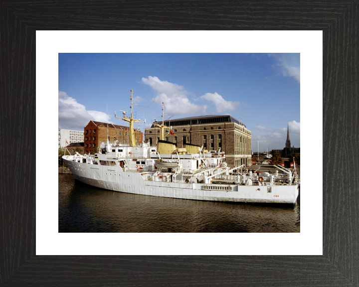 HMS Fox (A320) Royal Navy Bulldog Class Patrol Ship Alongside Photo Print Wall Art Decor - Posters, Prints, & Visual Artwork - by Hampshire Prints (image 2 of 9)