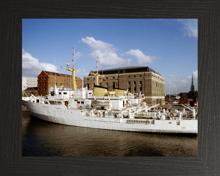 HMS Fox (A320) Royal Navy Bulldog Class Patrol Ship Alongside Photo Print Wall Art Decor - Posters, Prints, & Visual Artwork - by Hampshire Prints (image 3 of 9)