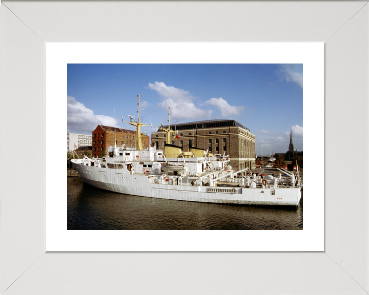 HMS Fox (A320) Royal Navy Bulldog Class Patrol Ship Alongside Photo Print Wall Art Decor - Posters, Prints, & Visual Artwork - by Hampshire Prints (image 4 of 9)