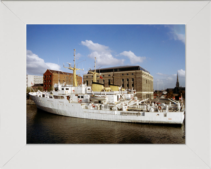 HMS Fox (A320) Royal Navy Bulldog Class Patrol Ship Alongside Photo Print Wall Art Decor - Posters, Prints, & Visual Artwork - by Hampshire Prints (image 5 of 9)