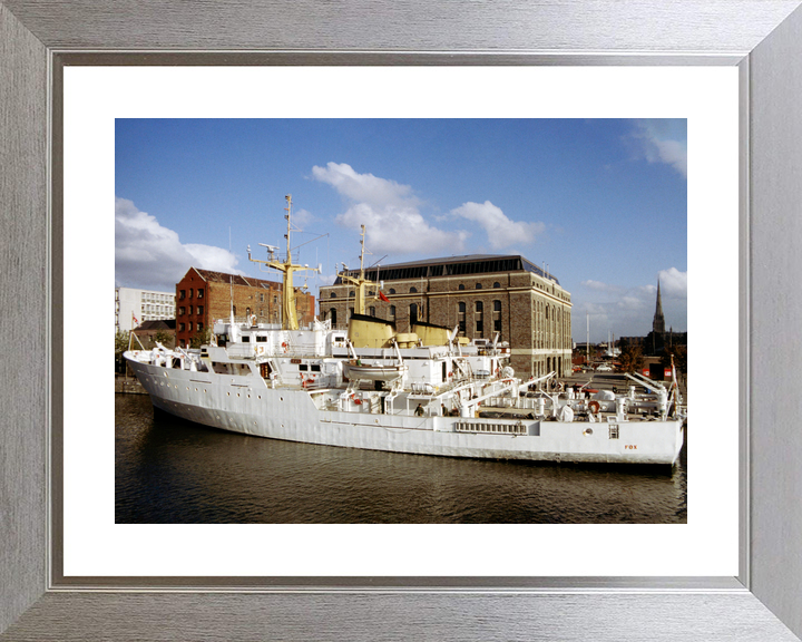 HMS Fox (A320) Royal Navy Bulldog Class Patrol Ship Alongside Photo Print Wall Art Decor - Posters, Prints, & Visual Artwork - by Hampshire Prints (image 6 of 9)