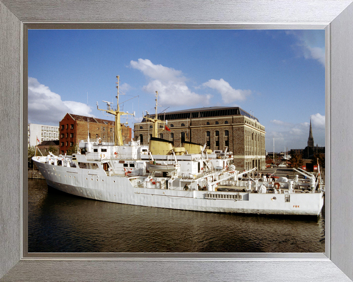 HMS Fox (A320) Royal Navy Bulldog Class Patrol Ship Alongside Photo Print Wall Art Decor - Posters, Prints, & Visual Artwork - by Hampshire Prints (image 7 of 9)