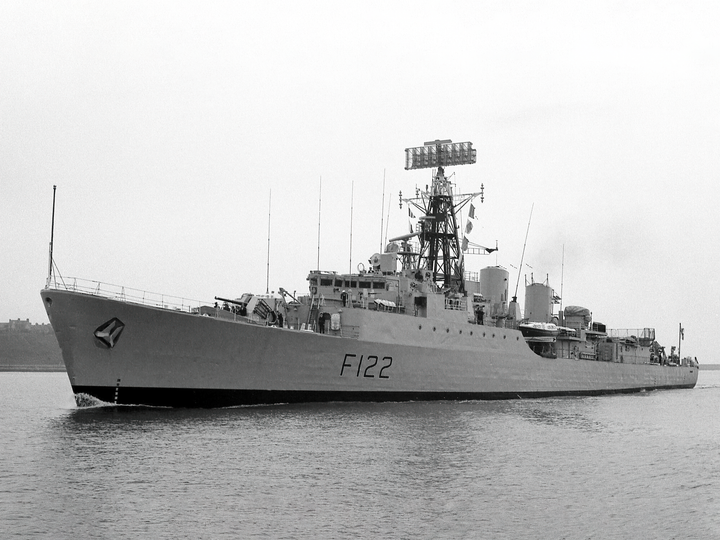 HMS Gurkha (F122) Royal Navy Tribal Class Frigate Low Port Side View Photo Print Wall Art Decor - Posters, Prints, & Visual Artwork - by Hampshire Prints (image 1 of 9)