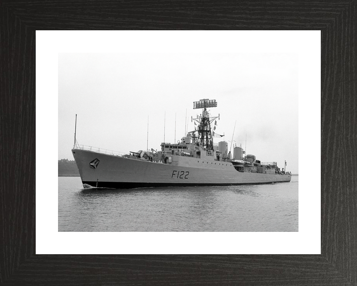 HMS Gurkha F122 Tribal Class Frigate Low Port Side View
