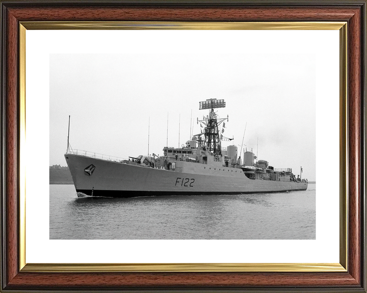 HMS Gurkha F122 Tribal Class Frigate Low Port Side View