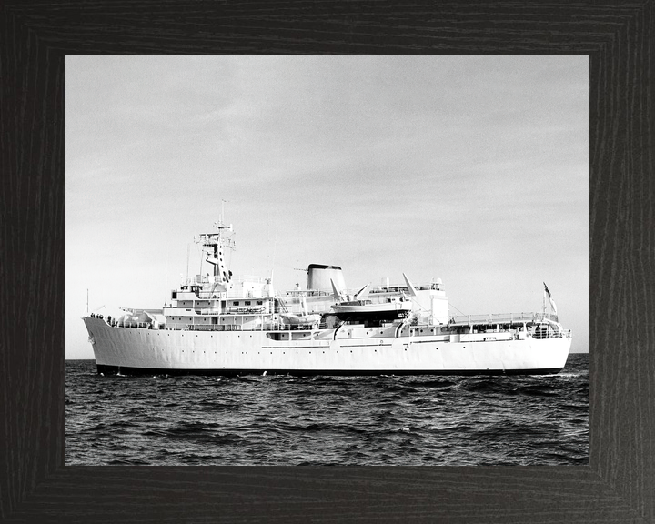 HMS Hecla (A133) Royal Navy Hecla Class Survey Vessel Port Beam View Photo Print Wall Art Decor - Posters, Prints, & Visual Artwork - by Hampshire Prints (image 3 of 9)