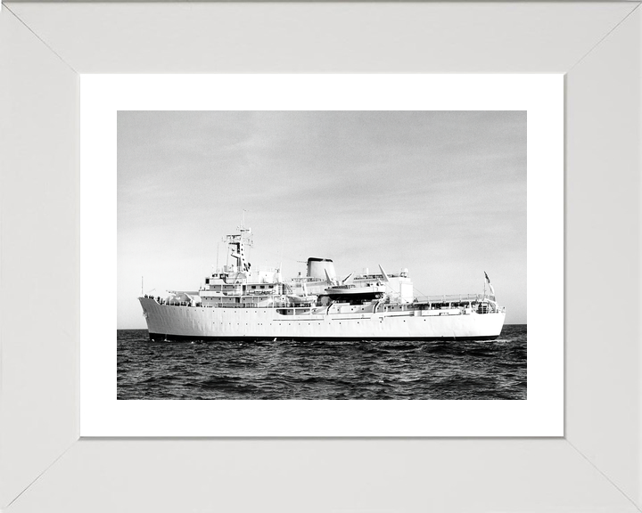 HMS Hecla (A133) Royal Navy Hecla Class Survey Vessel Port Beam View Photo Print Wall Art Decor - Posters, Prints, & Visual Artwork - by Hampshire Prints (image 4 of 9)