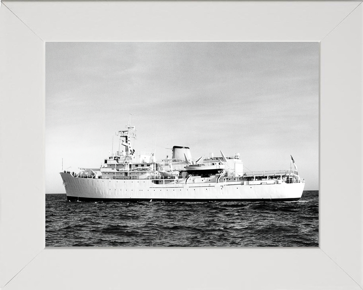 HMS Hecla (A133) Royal Navy Hecla Class Survey Vessel Port Beam View Photo Print Wall Art Decor - Posters, Prints, & Visual Artwork - by Hampshire Prints (image 5 of 9)