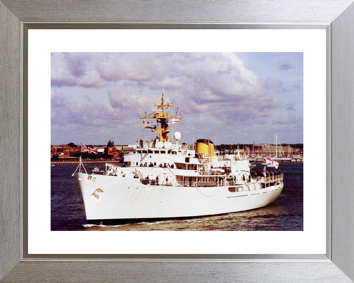 HMS Hecla (A133) Royal Navy Hecla Class Survey Vessel Leaving Portsmouth Photo Print Wall Art Decor - Posters, Prints, & Visual Artwork - by Hampshire Prints (image 6 of 9)