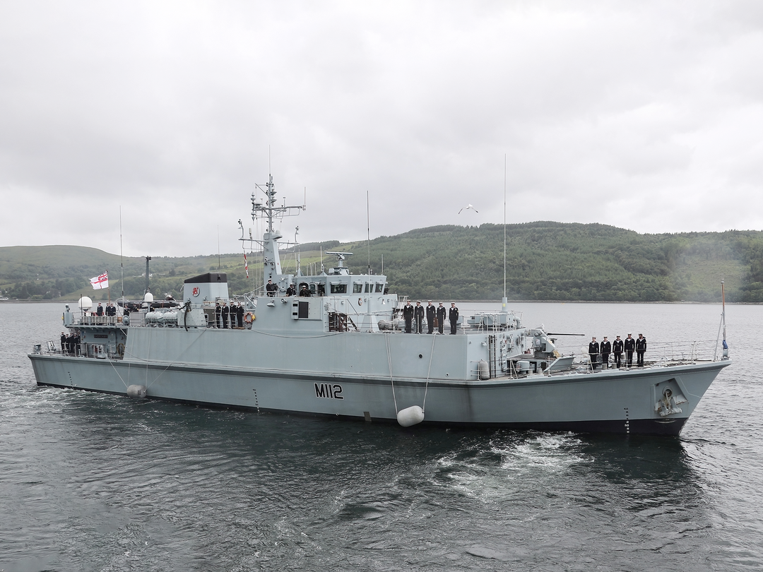 HMS Shoreham M112 Sandown Class Minehunter June 2018 Photo Print - Posters, Prints, & Visual Artwork - by Hampshire Prints (image 1 of 9)