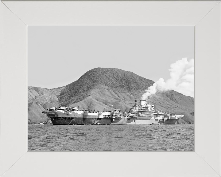 HMS Indefatigable R10 Implacable Class Aircraft Carrier Starboard Side Norway Photo Print - Posters, Prints, & Visual Artwork - by Hampshire Prints (image 5 of 9)