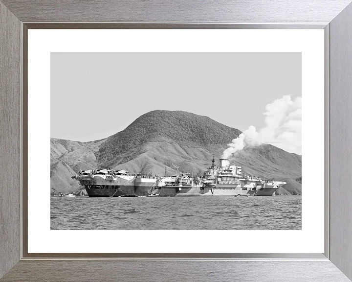 HMS Indefatigable R10 Implacable Class Aircraft Carrier Starboard Side Norway Photo Print - Posters, Prints, & Visual Artwork - by Hampshire Prints (image 6 of 9)