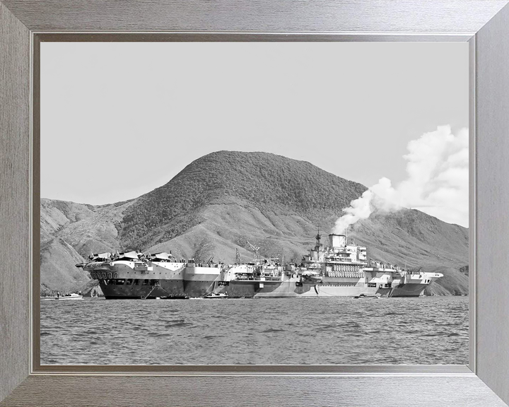 HMS Indefatigable R10 Implacable Class Aircraft Carrier Starboard Side Norway Photo Print - Posters, Prints, & Visual Artwork - by Hampshire Prints (image 7 of 9)
