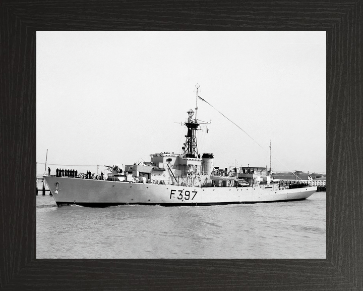 HMS Launceston Castle F397 K397 Castle Class Corvette 1950s Photo Print - Posters, Prints, & Visual Artwork - by Hampshire Prints (image 3 of 9)