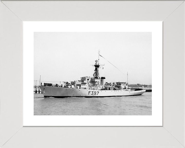 HMS Launceston Castle F397 K397 Castle Class Corvette 1950s Photo Print - Posters, Prints, & Visual Artwork - by Hampshire Prints (image 4 of 9)
