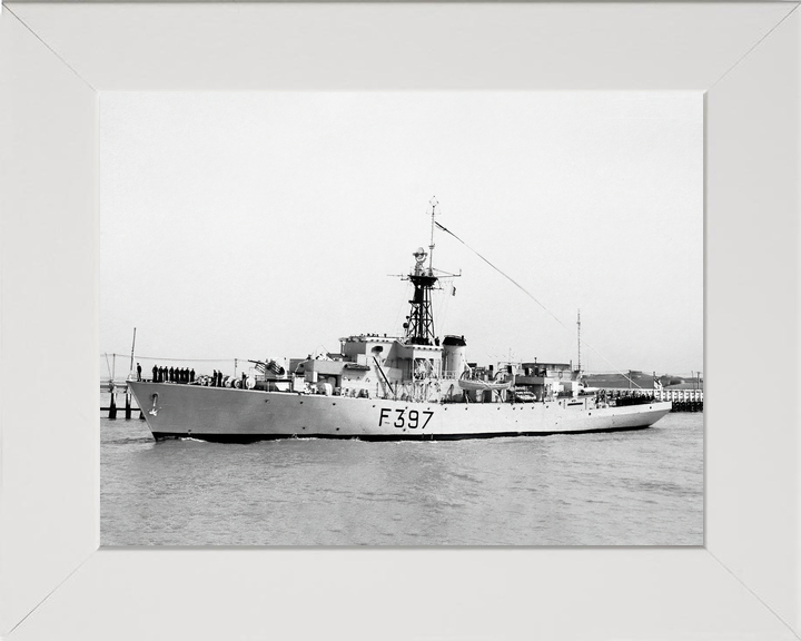 HMS Launceston Castle F397 K397 Castle Class Corvette 1950s Photo Print - Posters, Prints, & Visual Artwork - by Hampshire Prints (image 5 of 9)