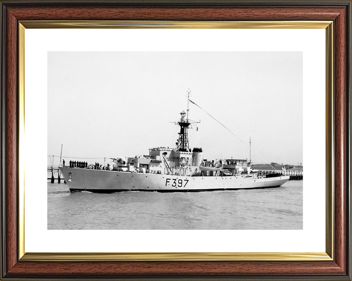 HMS Launceston Castle F397 K397 Castle Class Corvette 1950s Photo Print - Posters, Prints, & Visual Artwork - by Hampshire Prints (image 8 of 9)