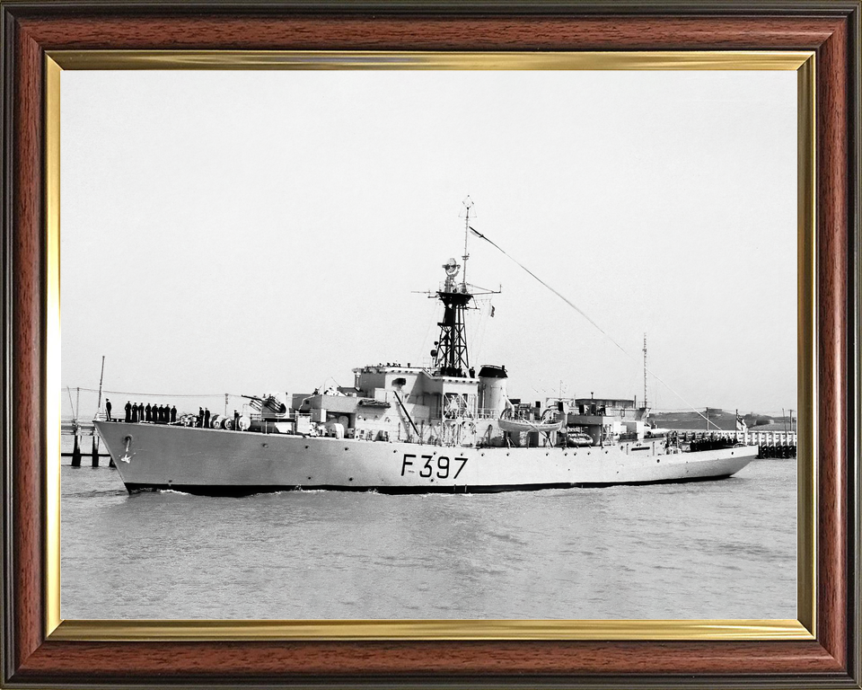 HMS Launceston Castle F397 K397 Castle Class Corvette 1950s Photo Print - Posters, Prints, & Visual Artwork - by Hampshire Prints (image 9 of 9)