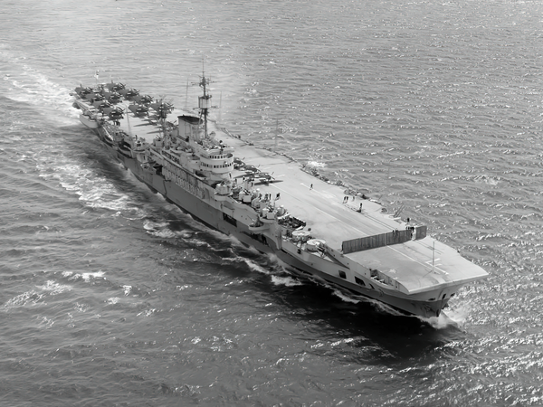 HMS Indefatigable R10 Implacable Class Aircraft Carrier November 1944
