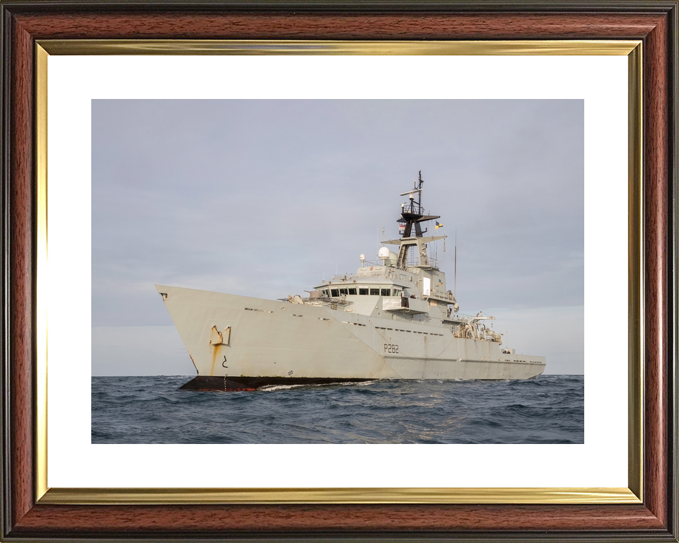 HMS Severn P282 River Class Patrol Vessel January 2017 Photo Print - Posters, Prints, & Visual Artwork - by Hampshire Prints (image 8 of 9)