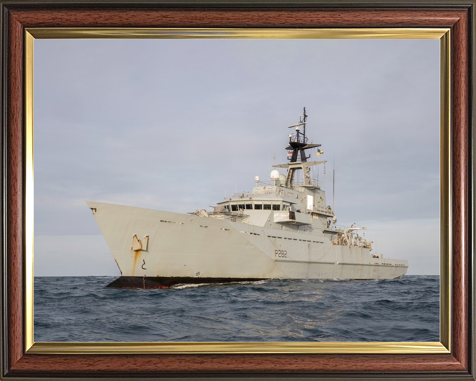 HMS Severn P282 River Class Patrol Vessel January 2017 Photo Print - Posters, Prints, & Visual Artwork - by Hampshire Prints (image 9 of 9)