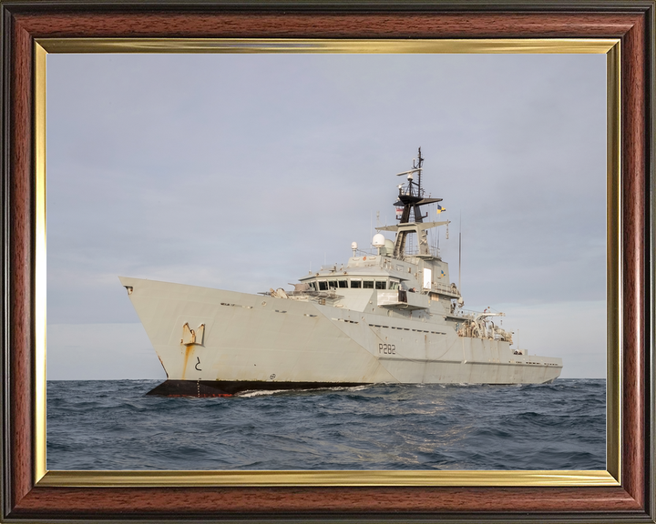 HMS Severn P282 River Class Patrol Vessel January 2017 Photo Print - Posters, Prints, & Visual Artwork - by Hampshire Prints (image 9 of 9)