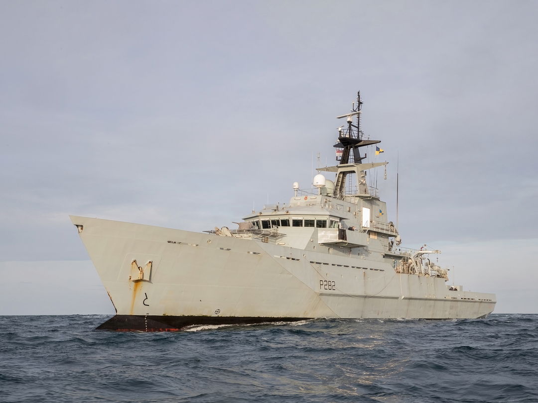 HMS Severn P282 River Class Patrol Vessel January 2017 Photo Print - Posters, Prints, & Visual Artwork - by Hampshire Prints (image 1 of 9)