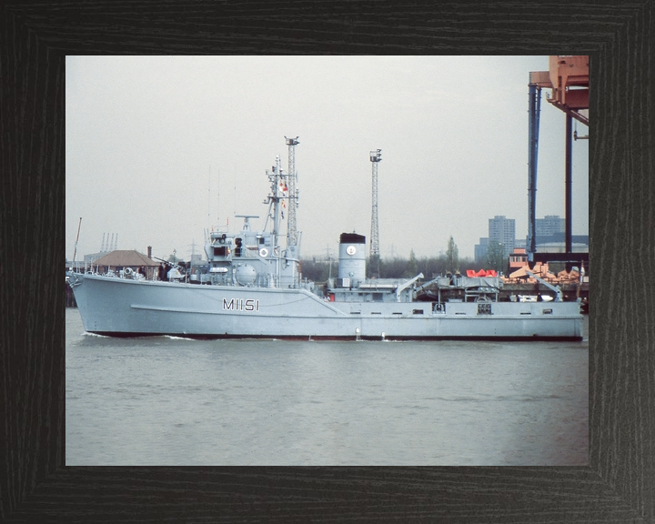 HMS Iveston M1151 Ton Class Minesweeper March 1990 Photo Print - Posters, Prints, & Visual Artwork - by Hampshire Prints (image 3 of 9)