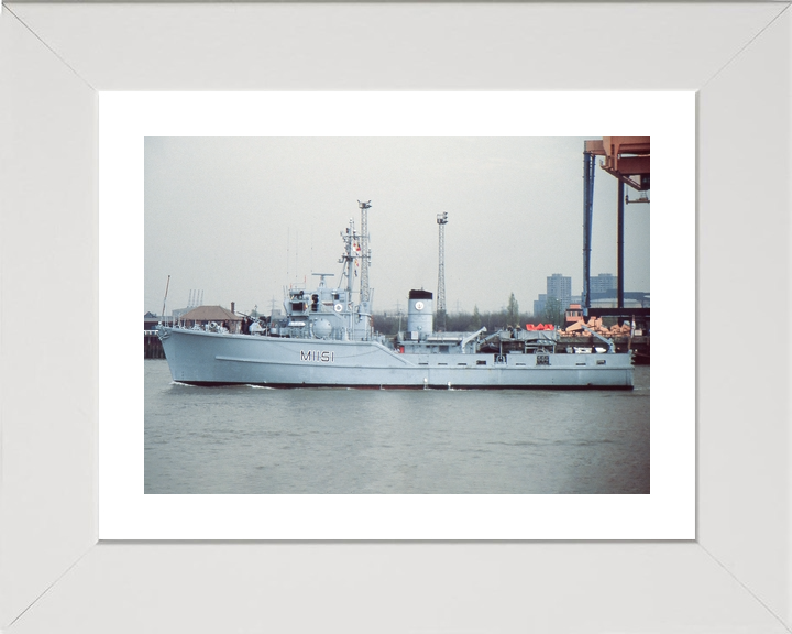 HMS Iveston M1151 Ton Class Minesweeper March 1990 Photo Print - Posters, Prints, & Visual Artwork - by Hampshire Prints (image 4 of 9)