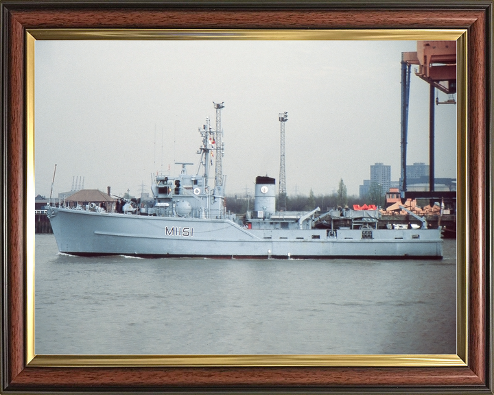 HMS Iveston M1151 Ton Class Minesweeper March 1990 Photo Print - Posters, Prints, & Visual Artwork - by Hampshire Prints (image 9 of 9)