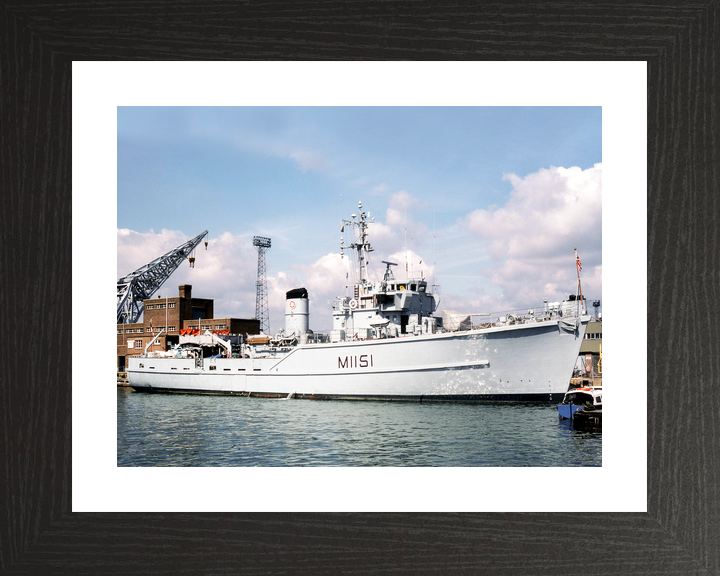 HMS Iveston M1151 Ton Class Minesweeper 1987 Photo Print - Posters, Prints, & Visual Artwork - by Hampshire Prints (image 2 of 9)