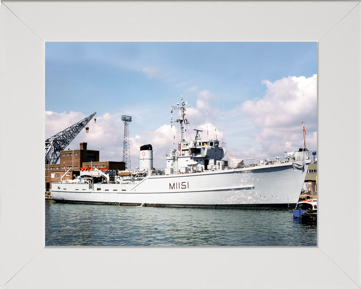 HMS Iveston M1151 Ton Class Minesweeper 1987 Photo Print - Posters, Prints, & Visual Artwork - by Hampshire Prints (image 5 of 9)