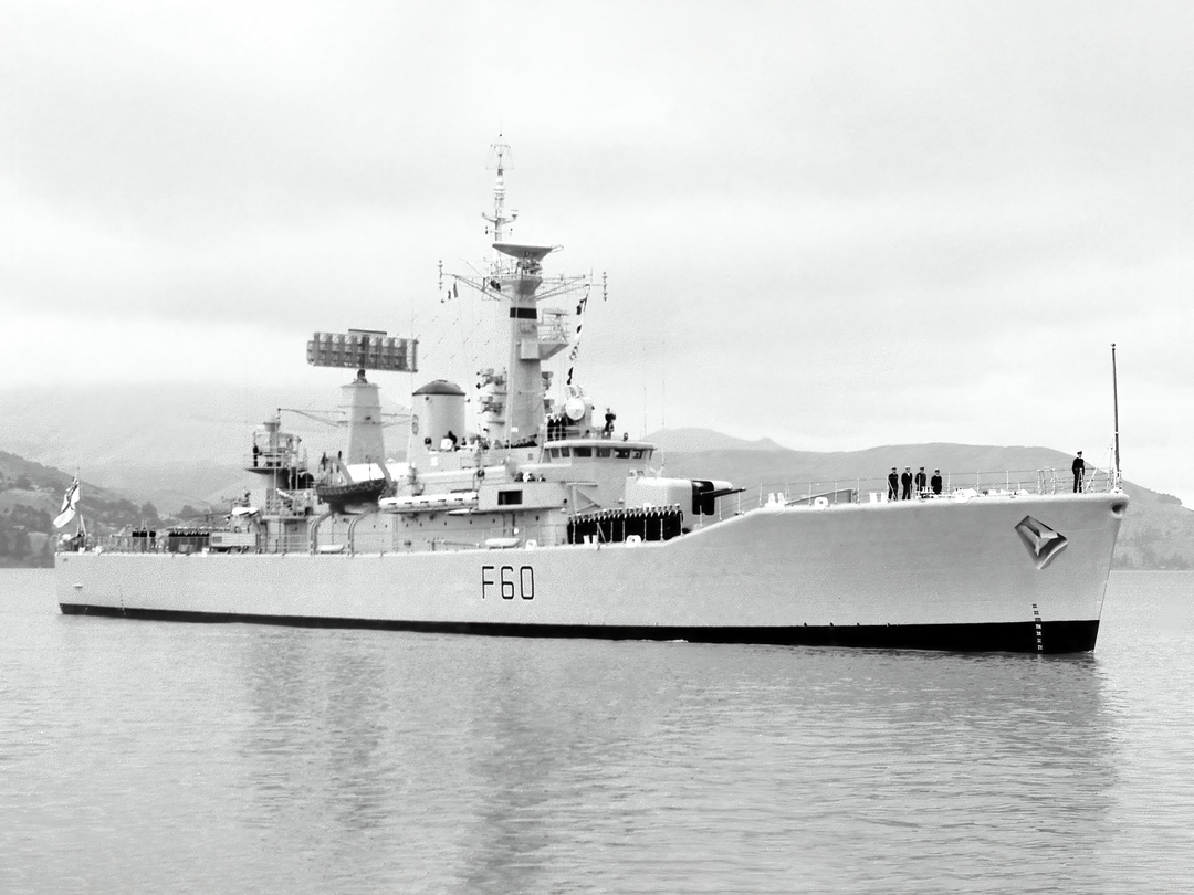 HMS Jupiter F60 Leander Class Frigate Feb 1974 Photo Print - Posters, Prints, & Visual Artwork - by Hampshire Prints (image 1 of 9)