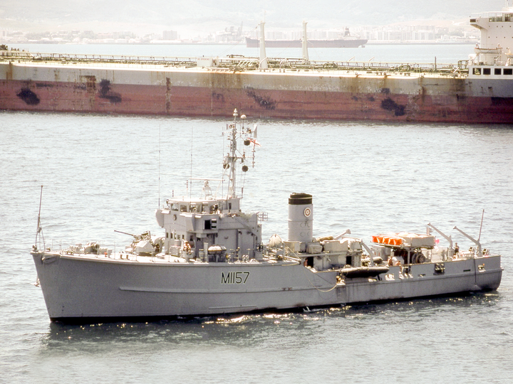 HMS Kirkliston M1157 Ton Class Minesweeper 1985 Photo Print - Posters, Prints, & Visual Artwork - by Hampshire Prints (image 1 of 9)