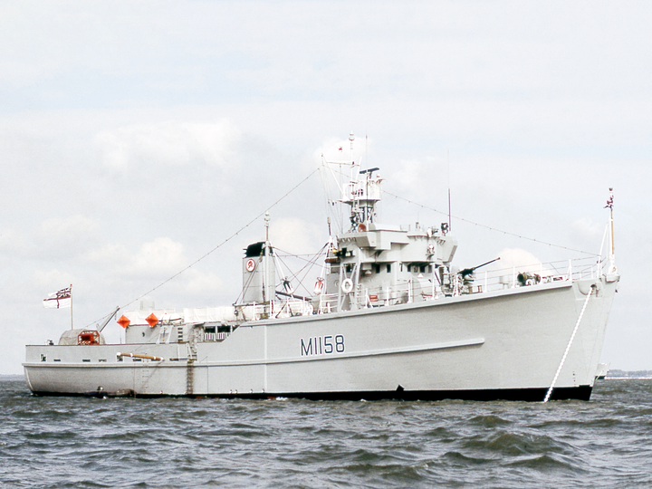 HMS Laleston M1158 Ton Class Minesweeper 1977 Photo Print - Posters, Prints, & Visual Artwork - by Hampshire Prints (image 1 of 9)