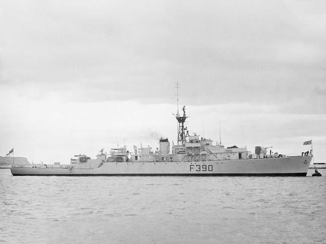 HMS Loch Fada F390 K390 Loch Class Frigate 1950 Photo Print - Posters, Prints, & Visual Artwork - by Hampshire Prints (image 1 of 9)