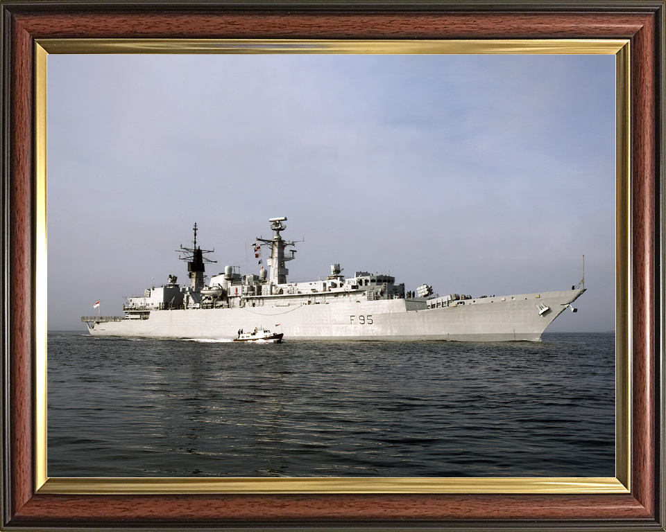 HMS London F95 Type 22 Frigate 1988 Photo Print - Posters, Prints, & Visual Artwork - by Hampshire Prints (image 9 of 9)