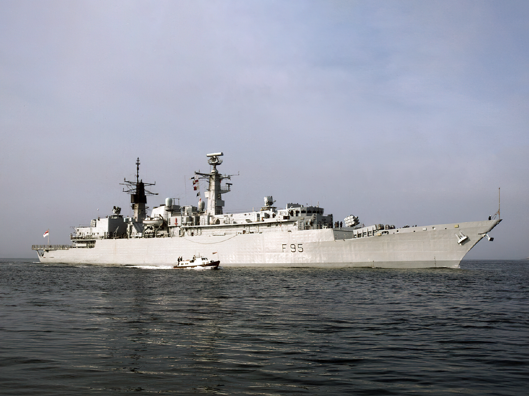HMS London F95 Type 22 Frigate 1988 Photo Print - Posters, Prints, & Visual Artwork - by Hampshire Prints (image 1 of 9)