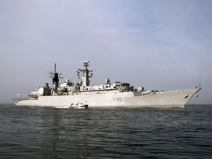 HMS London F95 Type 22 Frigate 1988 Photo Print - Posters, Prints, & Visual Artwork - by Hampshire Prints (image 1 of 9)
