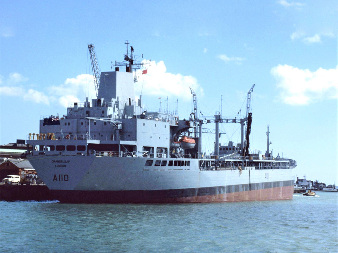 RFA Orangeleaf A110 | Photo Print | Framed Print | Leaf Class | Support Tanker | Royal Fleet Auxiliary Hampshire Prints
