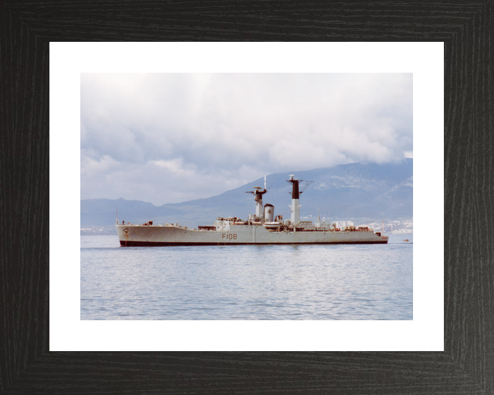 HMS Londonderry F108 Rothesay Class Frigate 1983 Port Beam View Photo Print - Posters, Prints, & Visual Artwork - by Hampshire Prints (image 2 of 9)