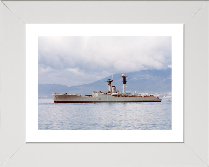 HMS Londonderry F108 Rothesay Class Frigate 1983 Port Beam View Photo Print - Posters, Prints, & Visual Artwork - by Hampshire Prints (image 4 of 9)