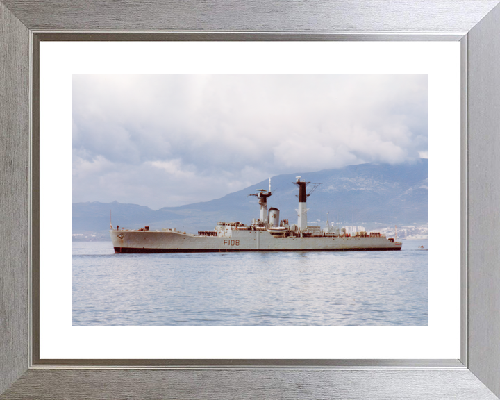 HMS Londonderry F108 Rothesay Class Frigate 1983 Port Beam View Photo Print - Posters, Prints, & Visual Artwork - by Hampshire Prints (image 6 of 9)