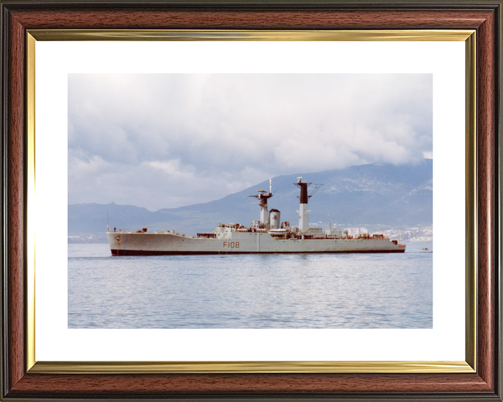 HMS Londonderry F108 Rothesay Class Frigate 1983 Port Beam View Photo Print - Posters, Prints, & Visual Artwork - by Hampshire Prints (image 8 of 9)
